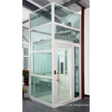 Luxo vista panorâmica / panorâmico villa elevador de vidro, elevador para casa, preço barato da fábrica China